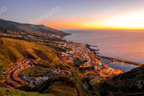 Preview: Santa Cruz city on La Palma island