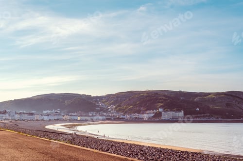 Preview: Llandudno Sea Front in North Wales, UK