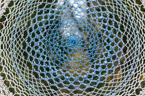 Preview: Handmade dream catcher with feathers threads and beads rope hanging