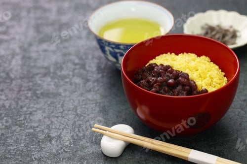 Preview: awa zenzai, japanese traditional dessert