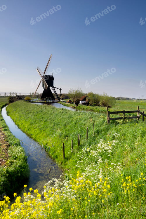Preview: The Wingerdse windmill near Bleskensgraaf