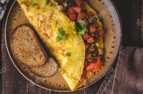Preview: Vegetarian omelette