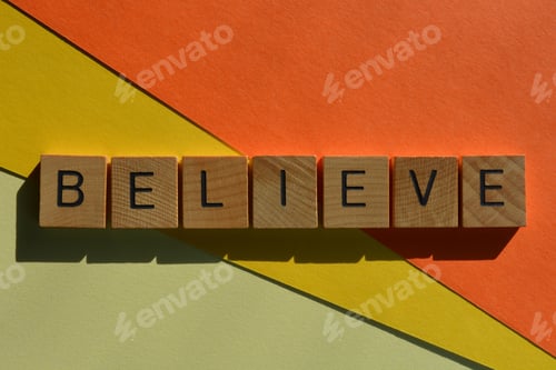 Preview: Believe, word as banner headline