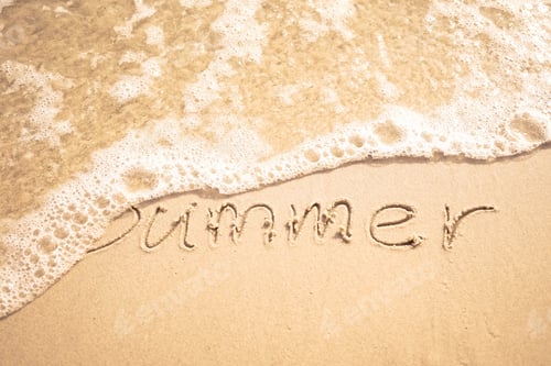 Preview: Summer Text On The Beach