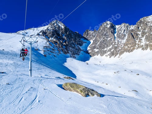 Preview: Ski resort, Tatranska Lomnica, Slovakia, High Tatras