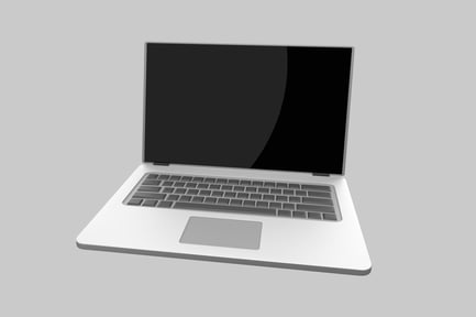 Preview: Laptop 3D Illustration
