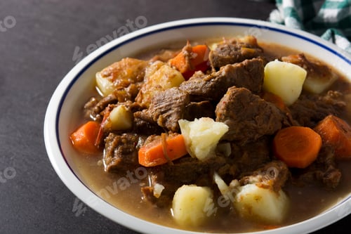 Preview: Irish beef stew with carrots and potatoes