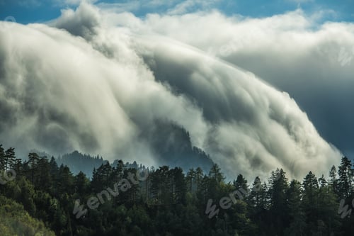 Preview: Waterfall Orographic Clouds