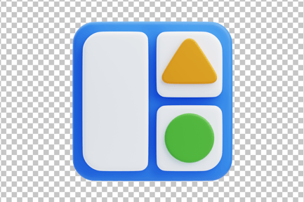 Preview: Layout 3D Icon