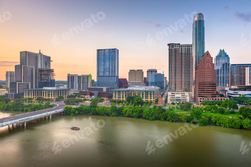 Preview: Austin, Texas, USA Skyline
