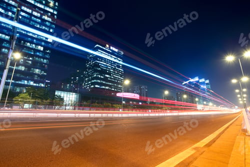 Preview: traffic at night in beijing