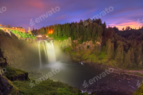 Preview: Snoqualmie, Washington, USA at Snoqualmie Falls