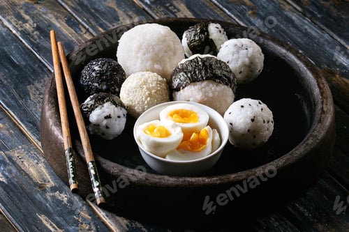 Preview: Rice balls and eggs