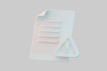 Vorschau: Benachrichtigung über Dokumentfehler