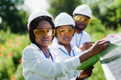 Preview: Africa solar energy concept