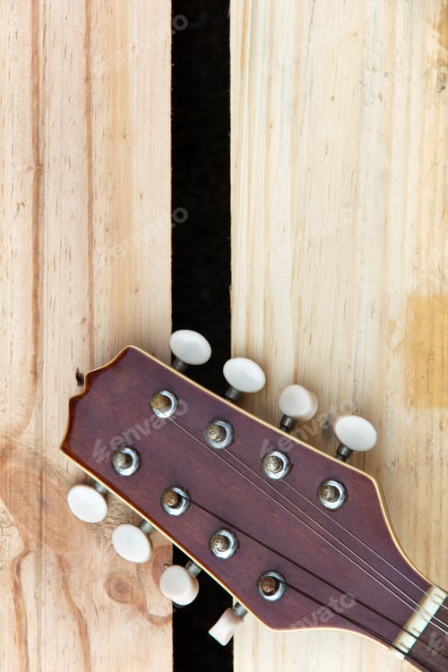 Preview: Mandolin headstock background
