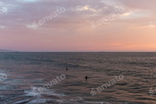 Preview: Sunset at the beach in California