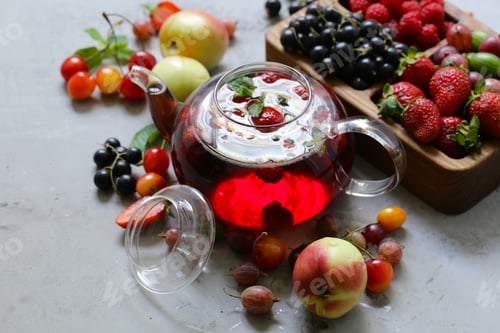 Preview: Mix of Ripe Organic Berries