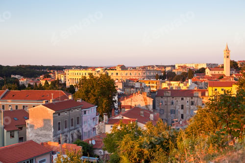 Preview: Pula, Croatia cityscape