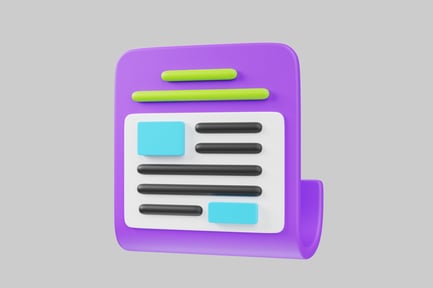 Preview: Abstract message notification icon