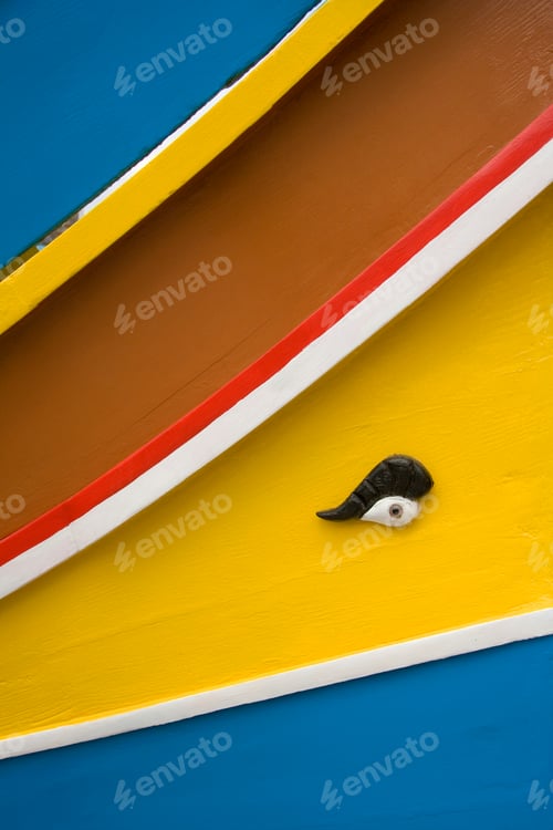 Preview: Luzzu fishing boat - Marsaxlokk - Malta