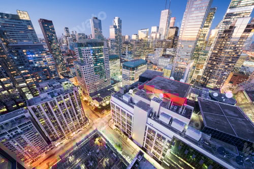 Preview: Toronto, Canada Dense Urban Cityscape