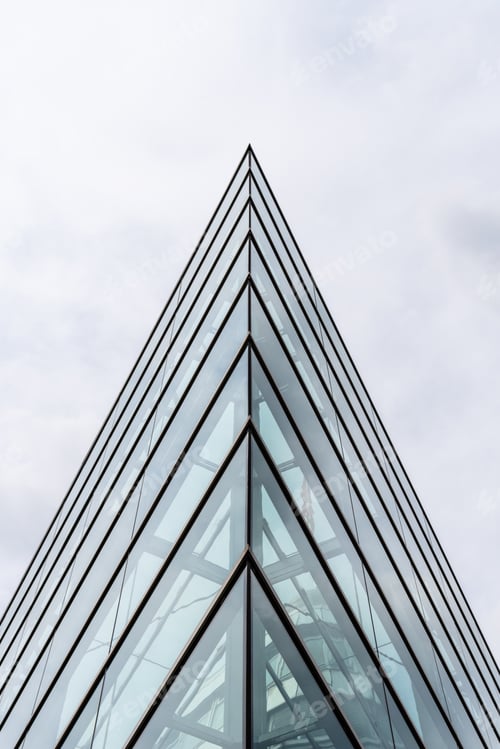 Preview: Modern glass office building in Berlin, Germany