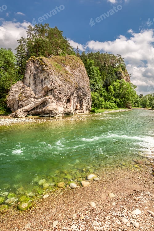 Preview: Bialka River in the pieniny mountains in Poland