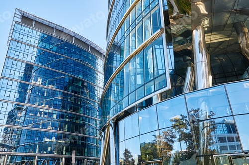 Preview: Modern office building facade