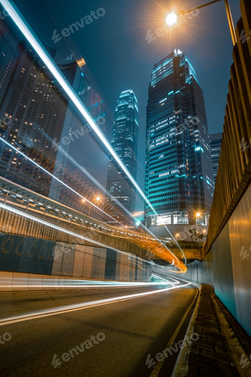 Preview: Car light trails