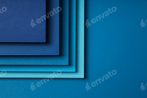 Preview: Mockup, abstraction, colorful colored paper, top view