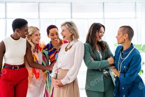 Preview: Group of businesswomen meeting in the office