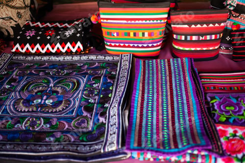 Preview: tribal handicraft on sale in Chiang Mai