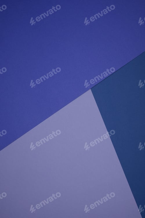 Preview: beautiful blue and purple abstract geometric background with colored paper