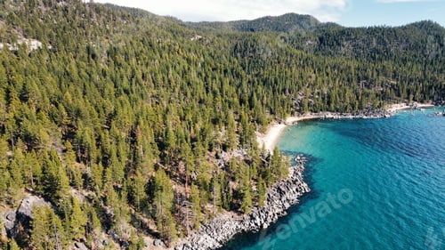 Preview: Aerial view of Lake Tahoe