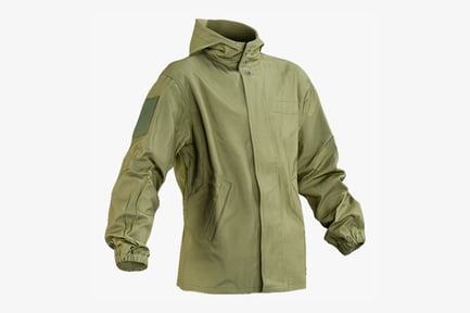 Preview: Hooded Military Jacket - Olive Drab Utility Coat