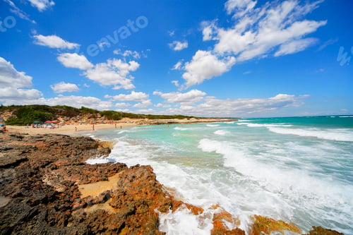 Preview: Coastal scene, Ostuni, Brindisi, Puglia, Italy