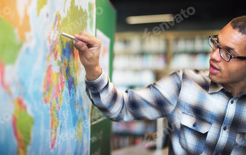 Preview: Geography Worldwide Explorer Continent Country Concept