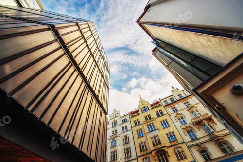 Preview: beautiful houses Czech Republic. Beauty world.