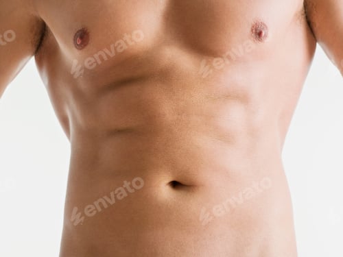 Preview: Barechested man