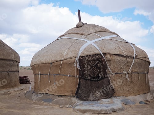 Preview: Traditional yurta houses of nomads