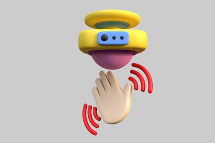 Preview: Motion sensor hand wave activated