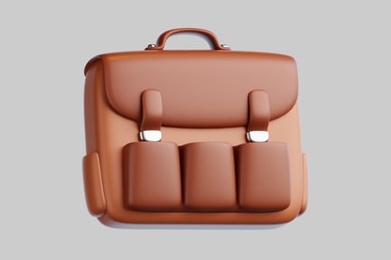 Preview: Celebration brown leather bag