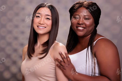 Preview: Women with different body types and ethnicity posing together