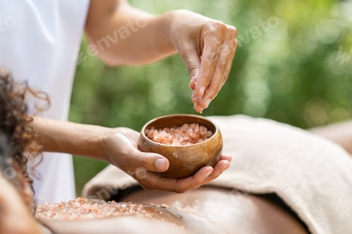 Preview: Peeling scrub treatment at resort