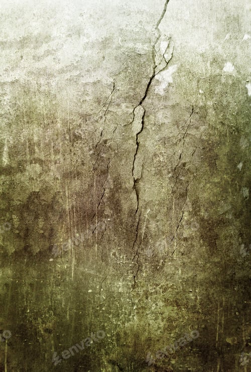 Preview: Grunge old concrete wall with cracks in sepia