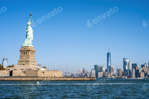 Preview: The famous Statue of Liberty in New York