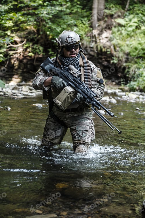 Preview: army ranger in the mountains