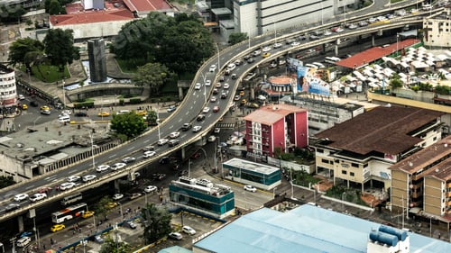 Preview: Carretera, tráfico en ciudad de Panamá