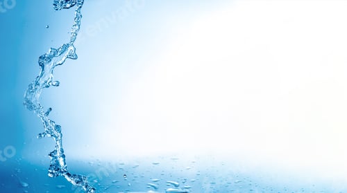 Preview: water splash copy space